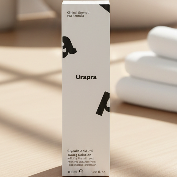 Urapra Glycolic Acid 7%Toning Solution: Advanced Exfoliating Toner for Brighter, Smoother, and More Even-Toned Skin