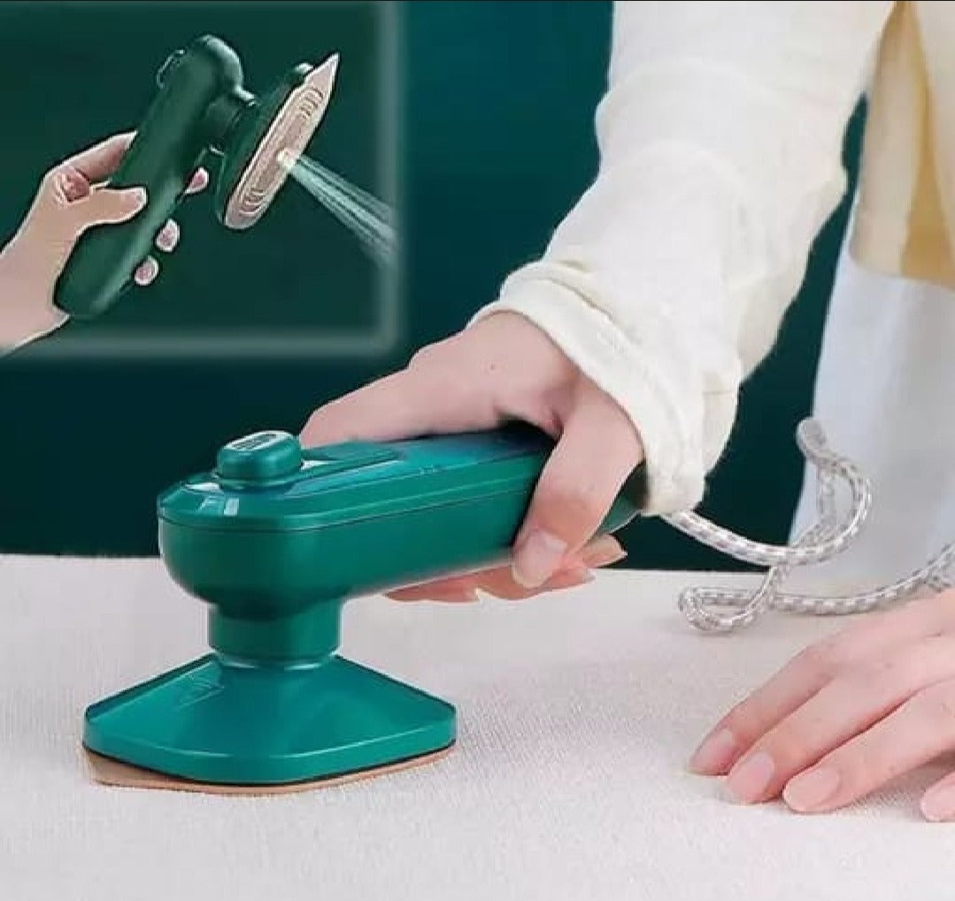 Professional Micro Steam Iron – Portable Handheld Dry & Wet Combo Garment Steamer for Travel & Home